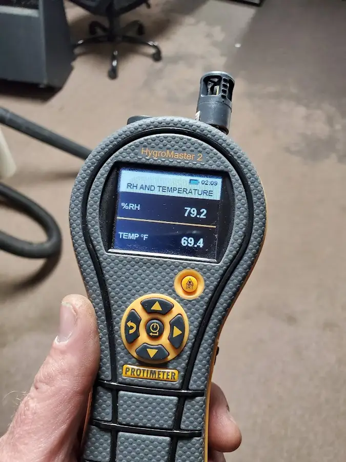 Moisture meter humidity assessment for Fire & Smoke Damage Restoration in Santa Clara